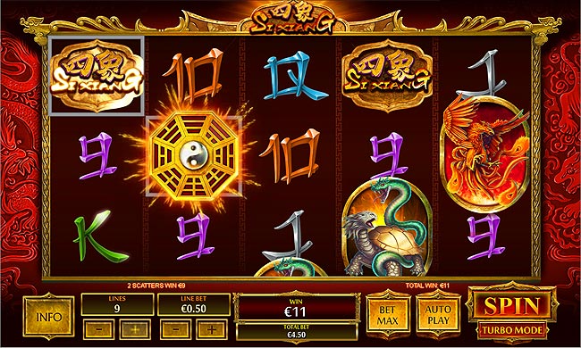 Chinese themed slot machines